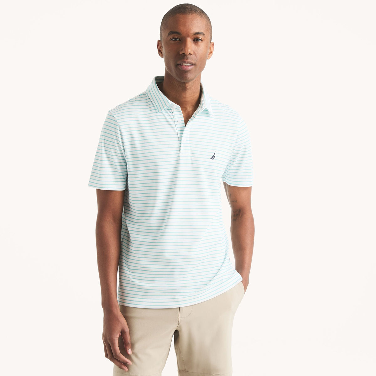 Polo de hombre a rayas