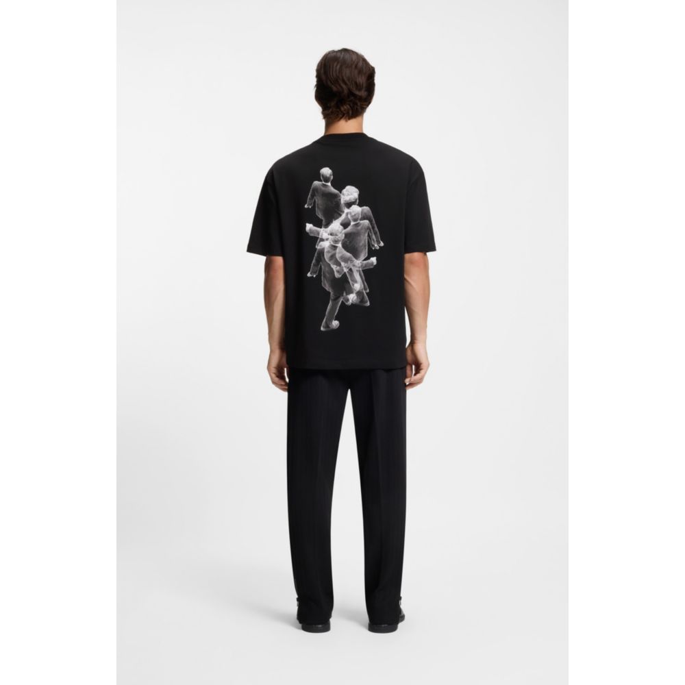 Camiseta de algodón con estampado