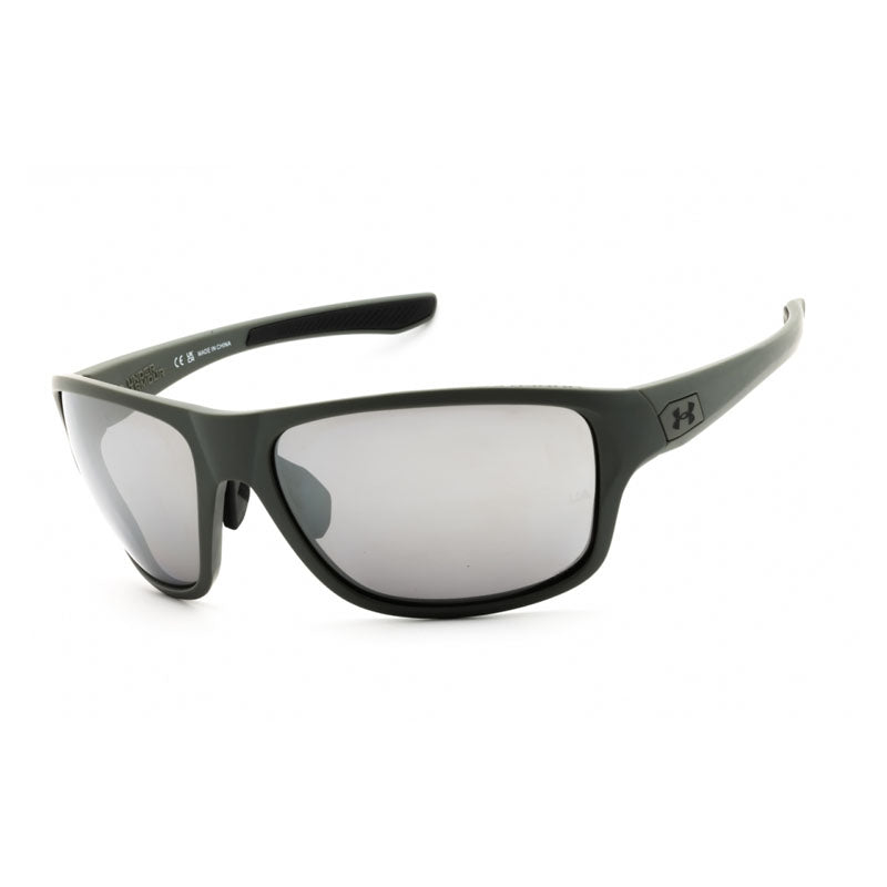 Gafas color verde y plateado