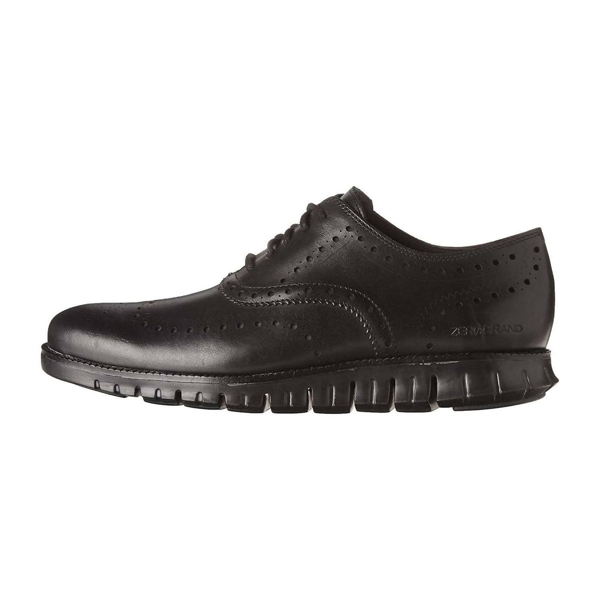 Zapatos de cordones de hombre color negro
