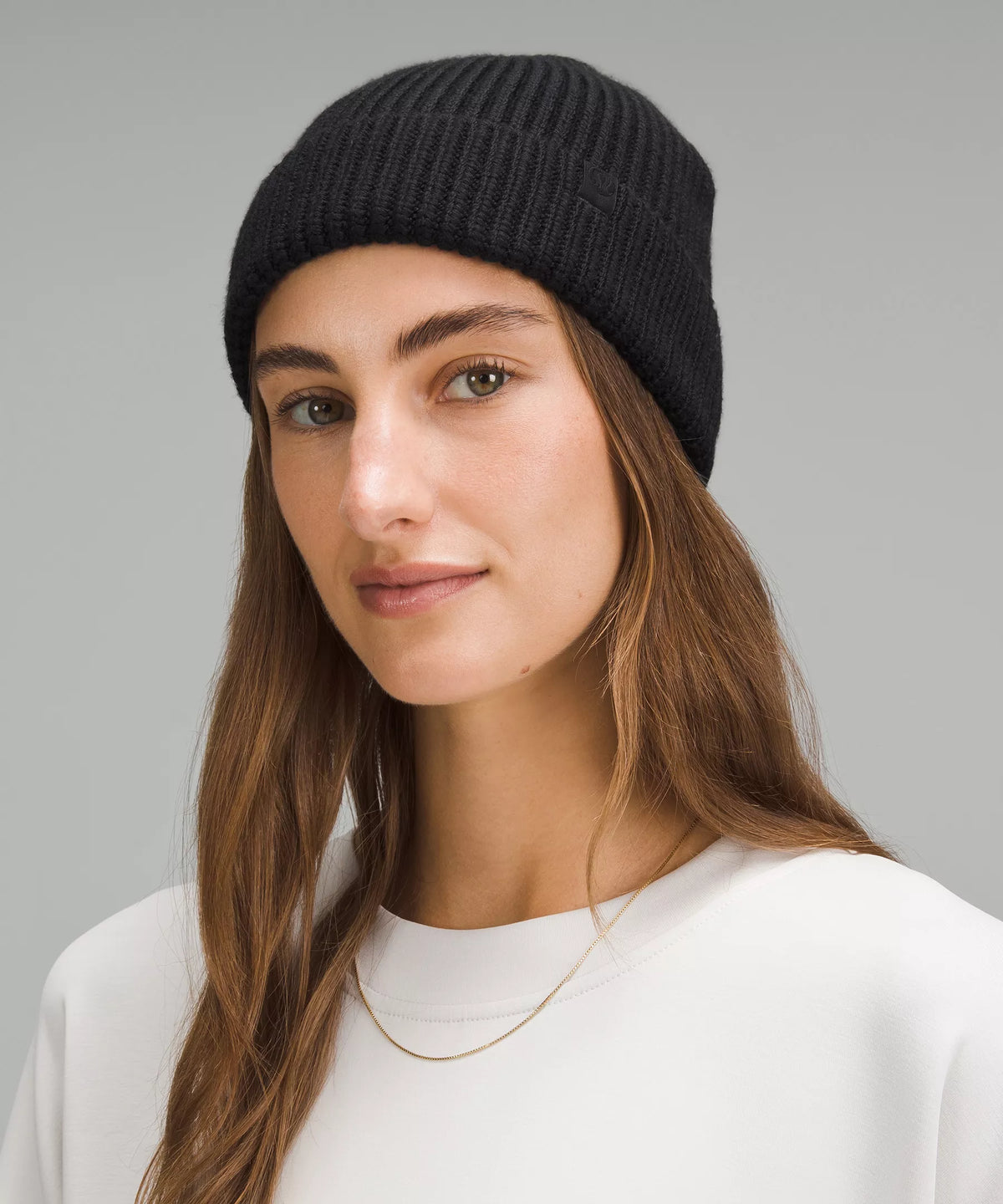 Gorro tejido de mezcla de lana