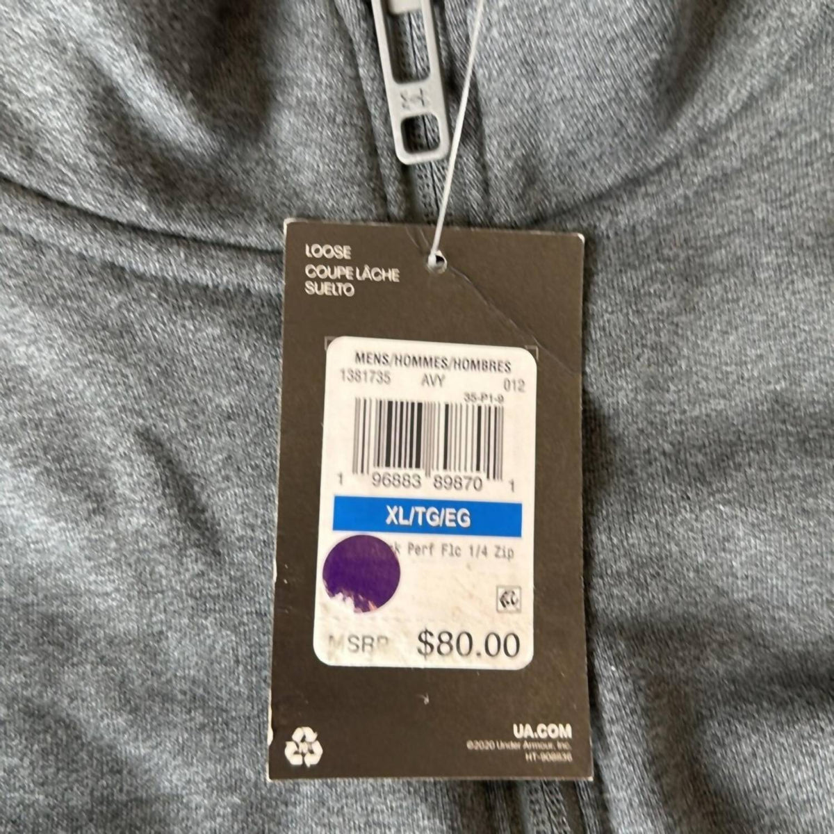 Suéter color azul