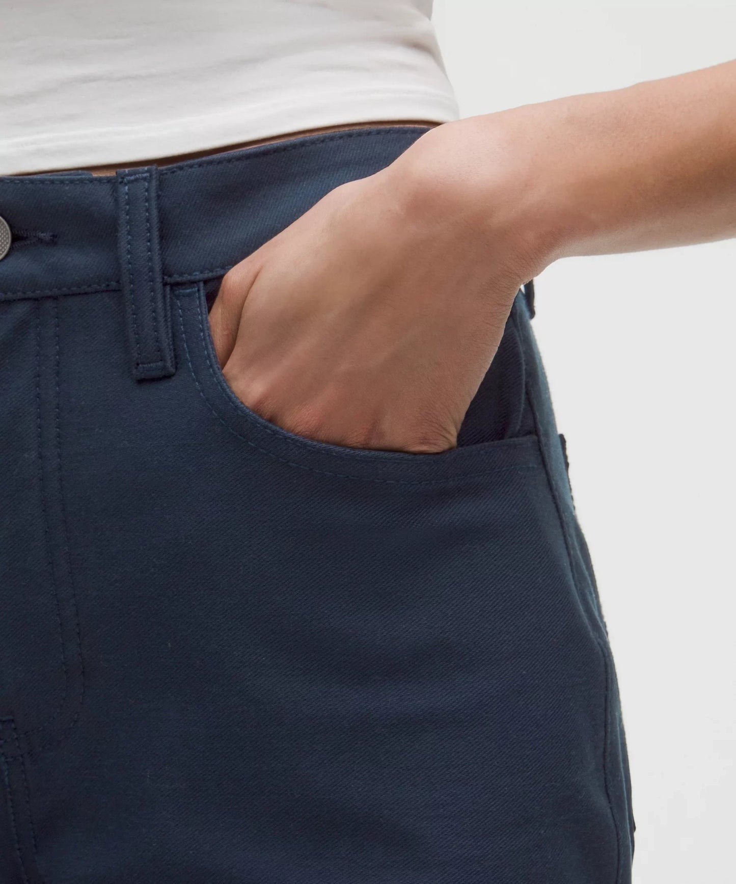 Pantalón de tiro alto