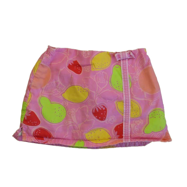 Falda para niña color rosado