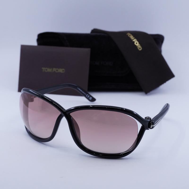 Gafas color negro y violeta