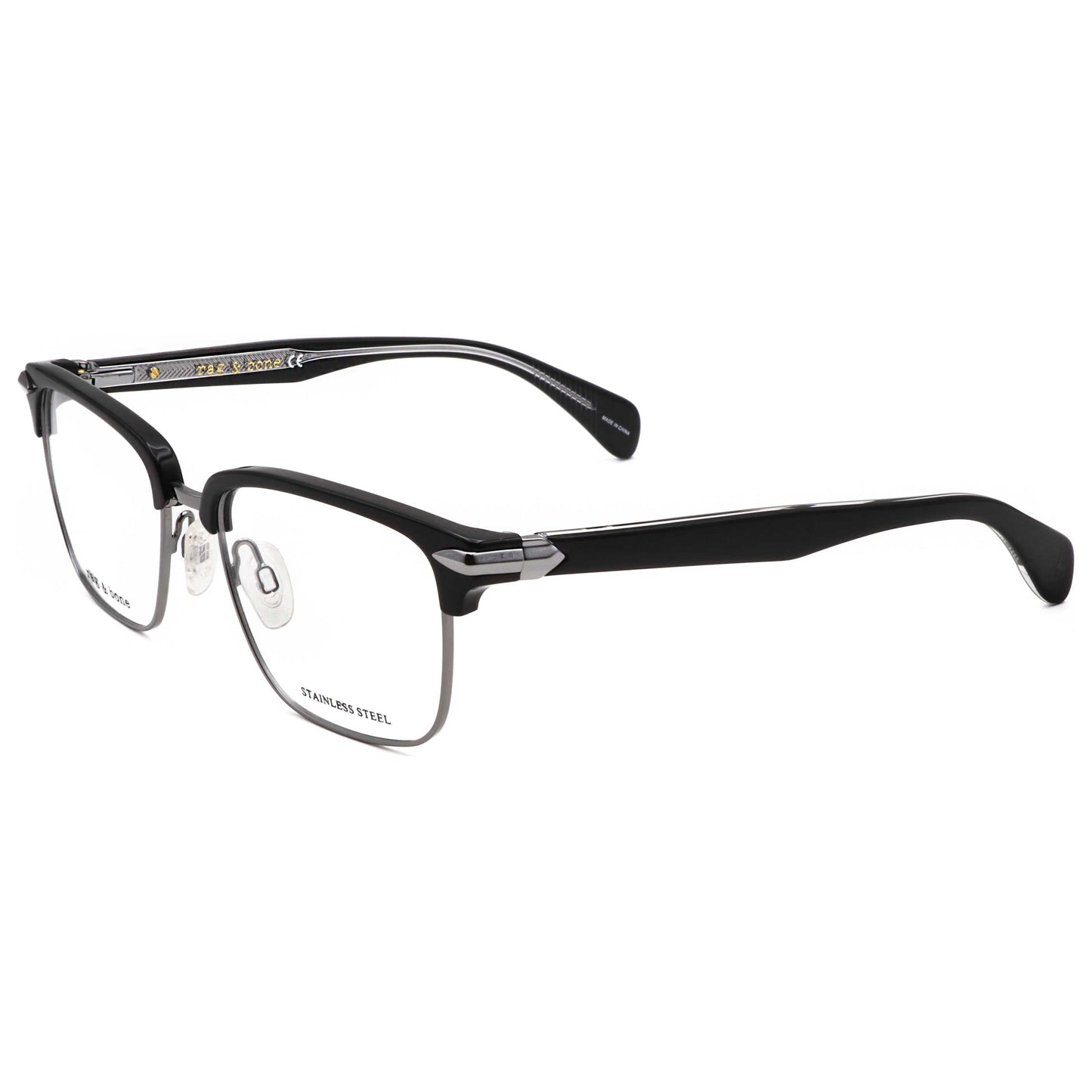 Montura para gafas de hombre 53 mm color negro