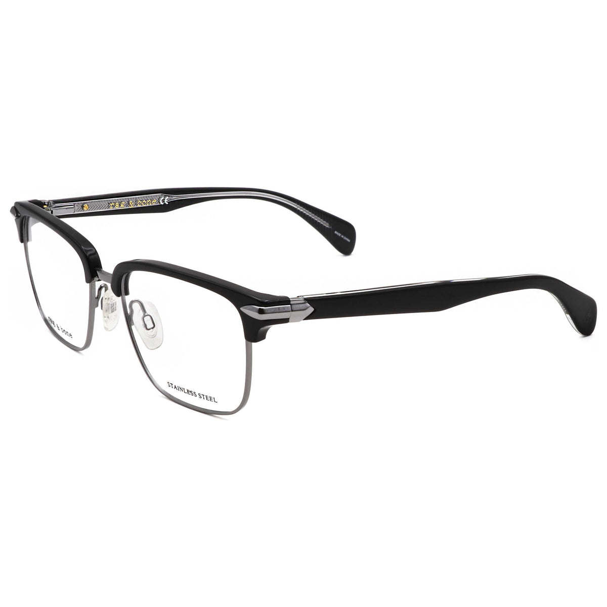 Montura para gafas de hombre 53 mm color negro