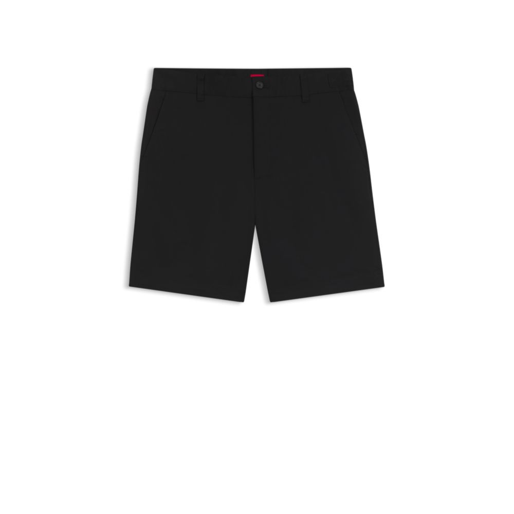 Short de algodón de corte ajustado