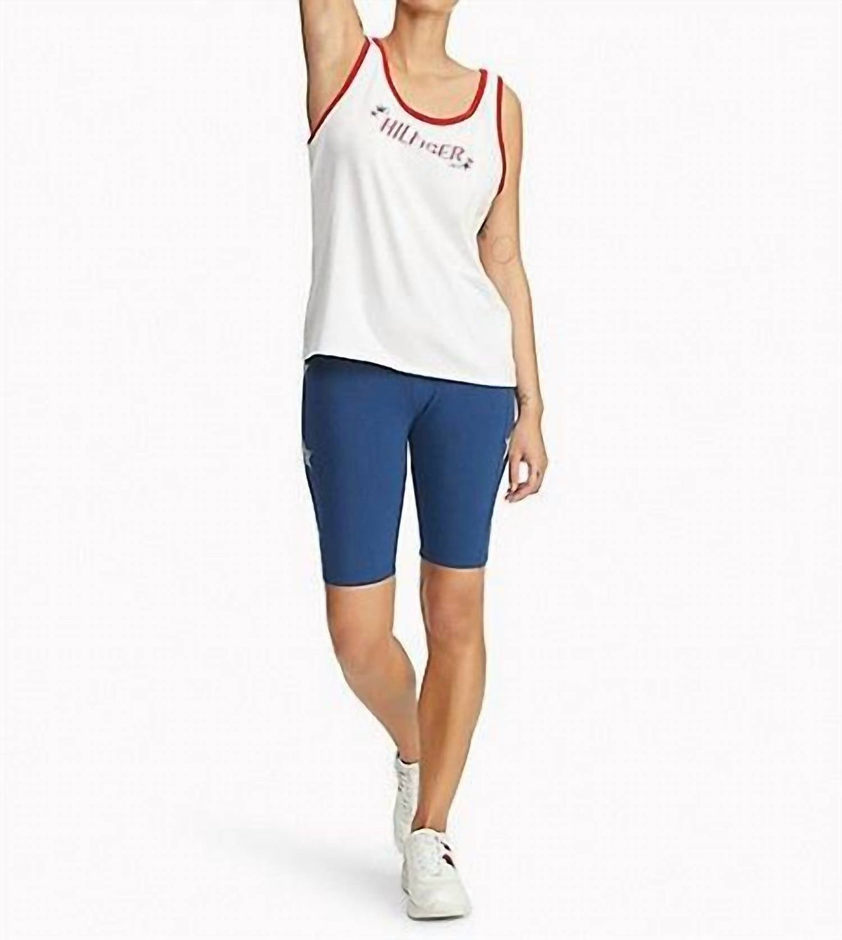 Camiseta sin mangas color blanco