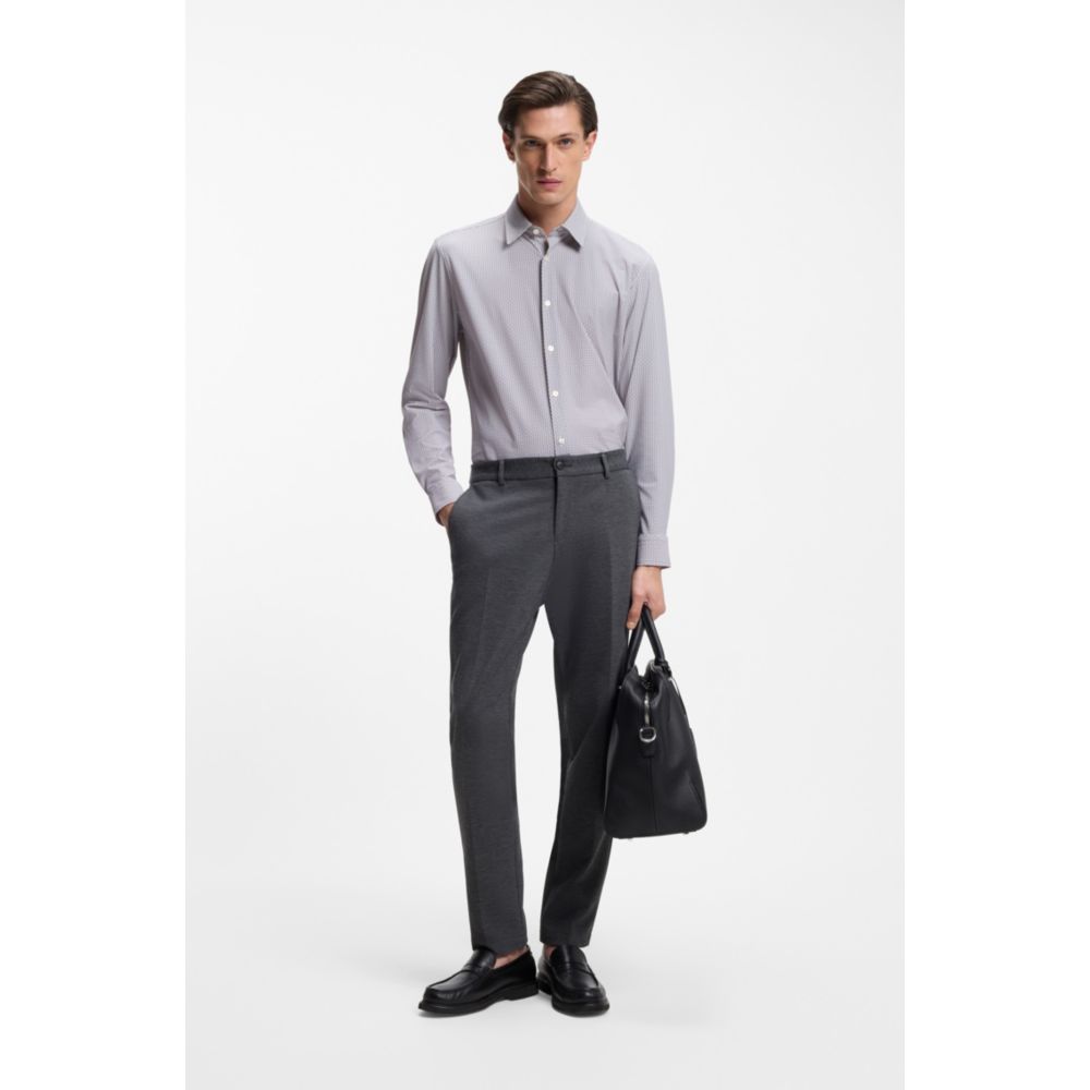 Camisa de corte ajustado con estampado