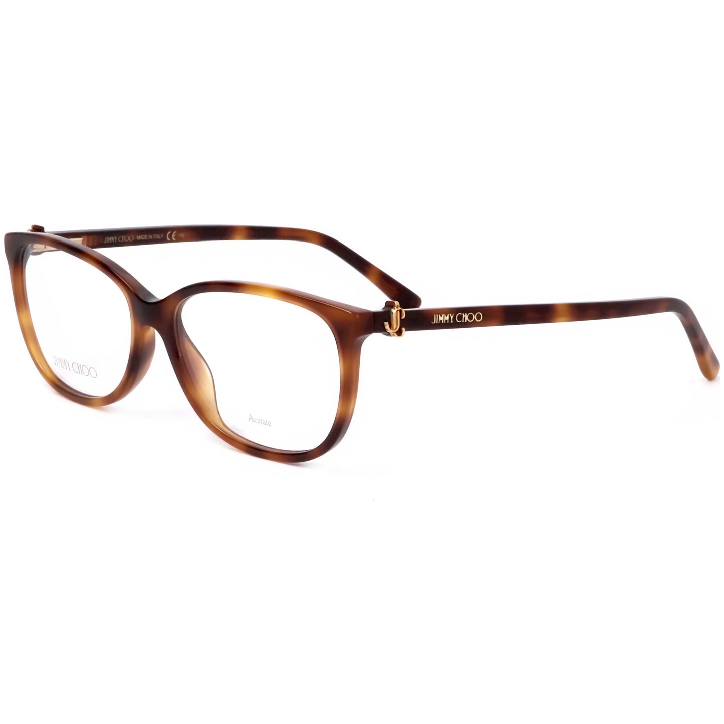 Montura para gafas de mujer 54 mm color café