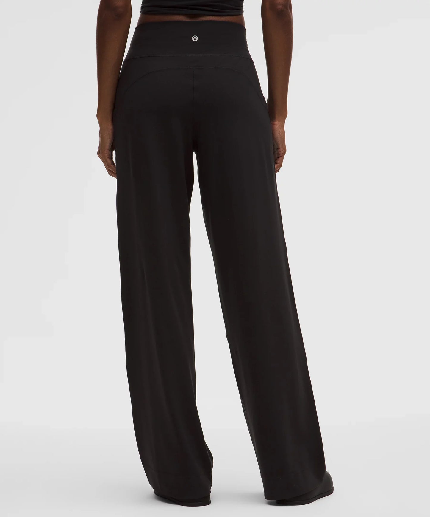 Pantalón de pierna ancha de tiro alto