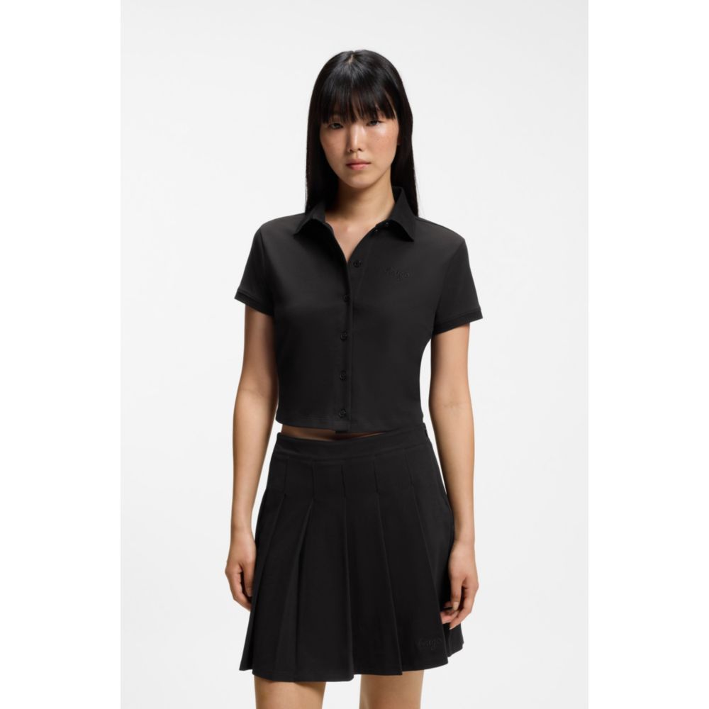 Polo de algodón de corte ajustado