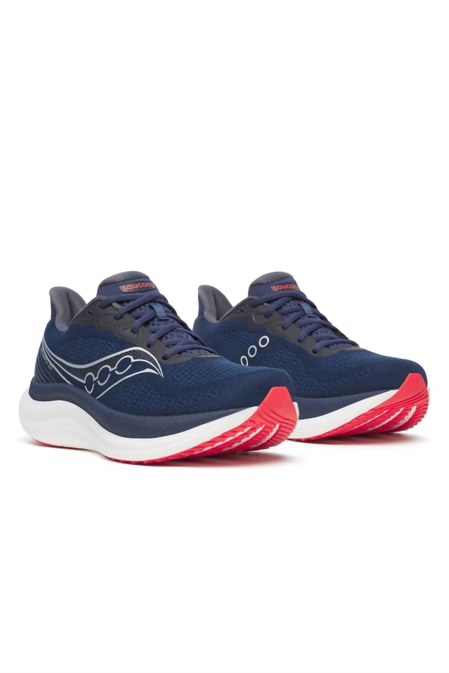 Zapatos de hombre color azul marino y rojo