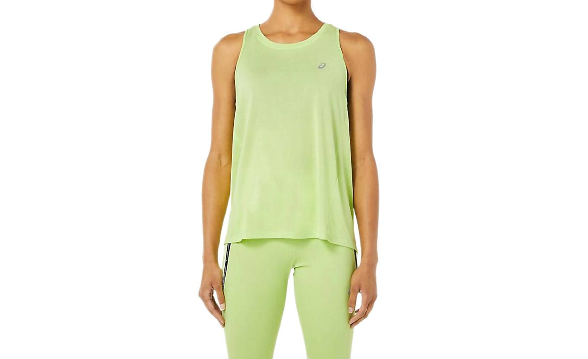 Camiseta sin mangas de mujer color verde