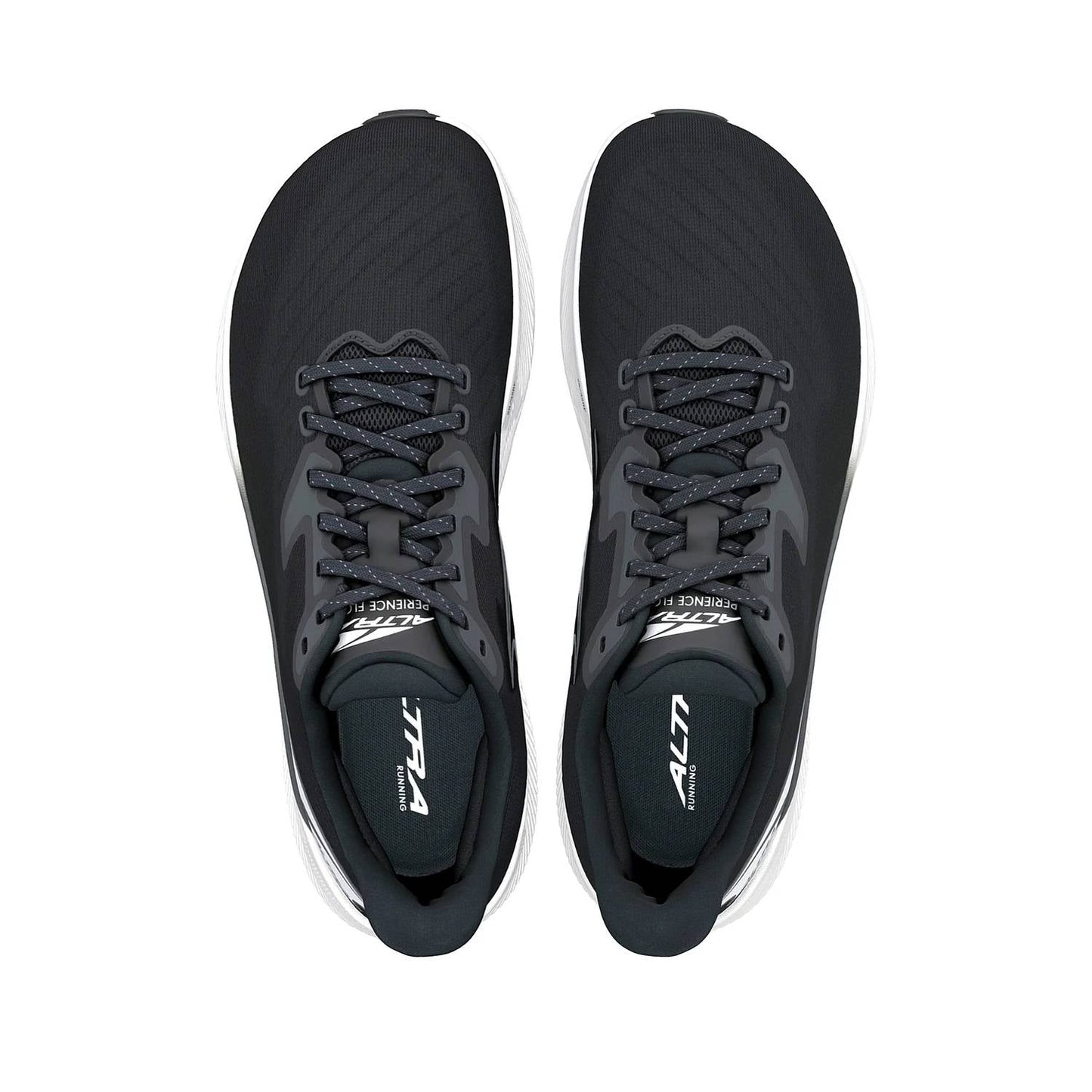 Tenis para correr de hombre color negro y blanco