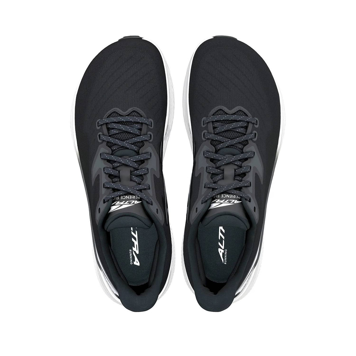 Tenis para correr de hombre color negro y blanco