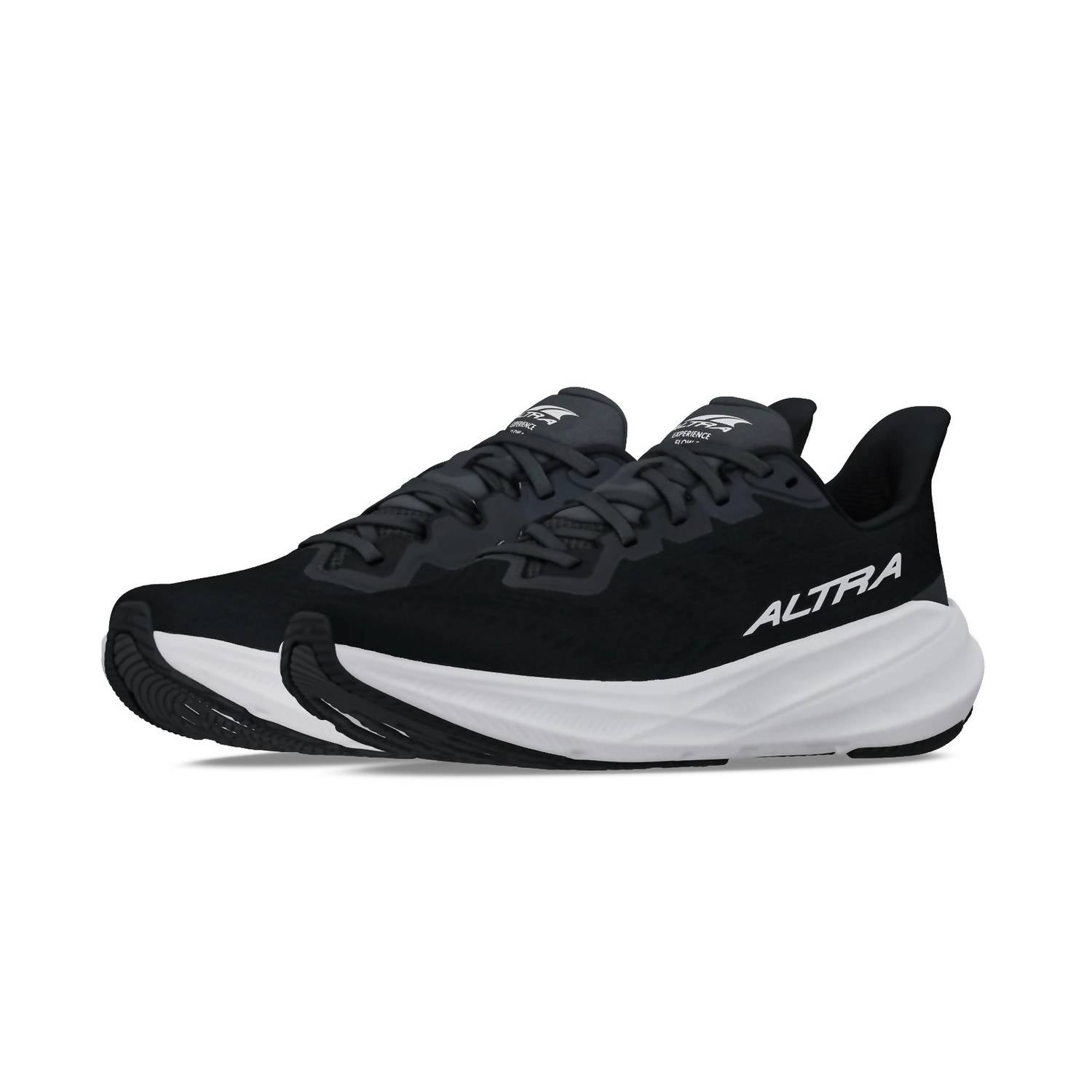 Tenis para correr de mujer color negro y blanco