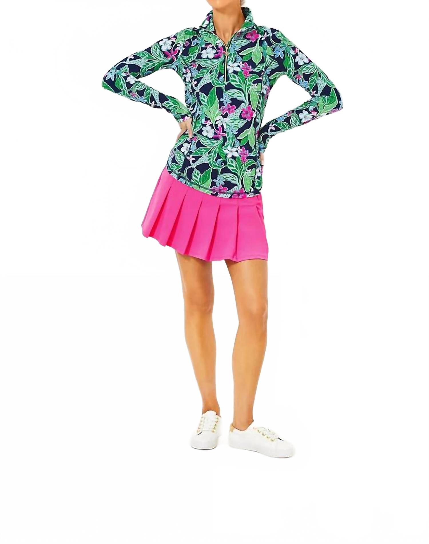 Falda pantalón color rosado