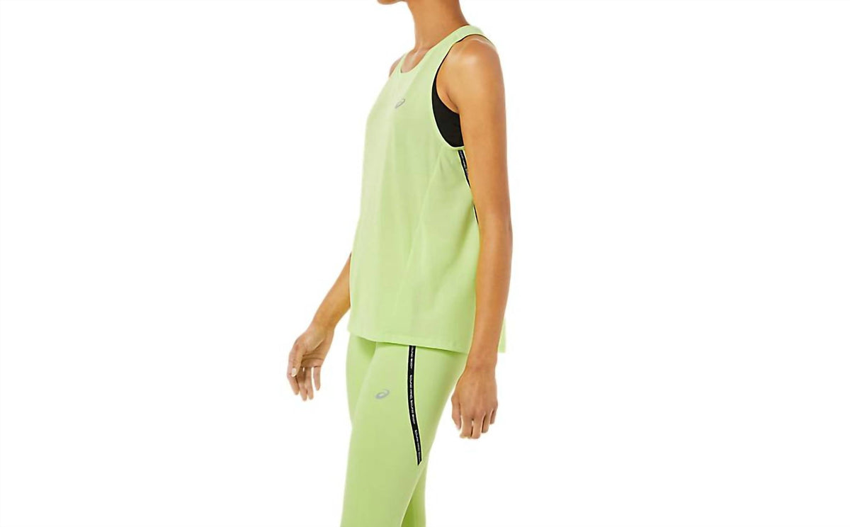 Camiseta sin mangas de mujer color verde