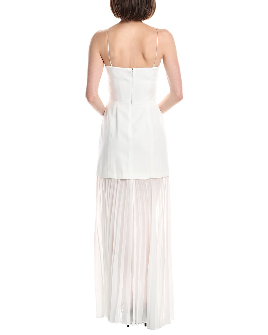 Vestido midi con pliegues