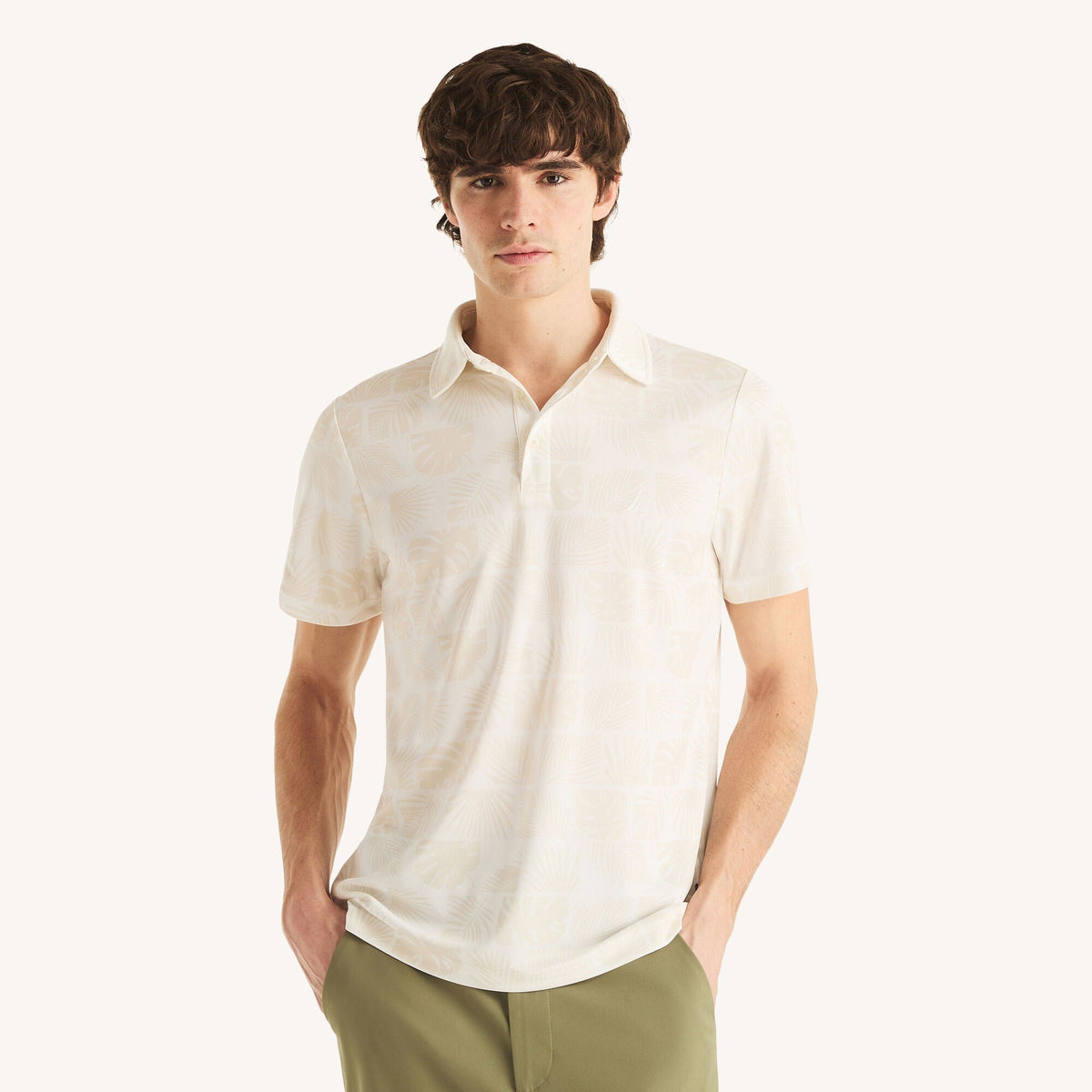 Polo de hombre con estampado
