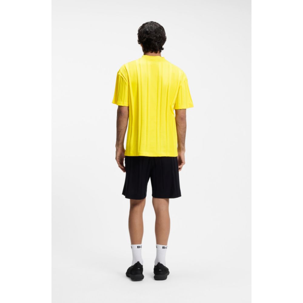 Camiseta de algodón a rayas