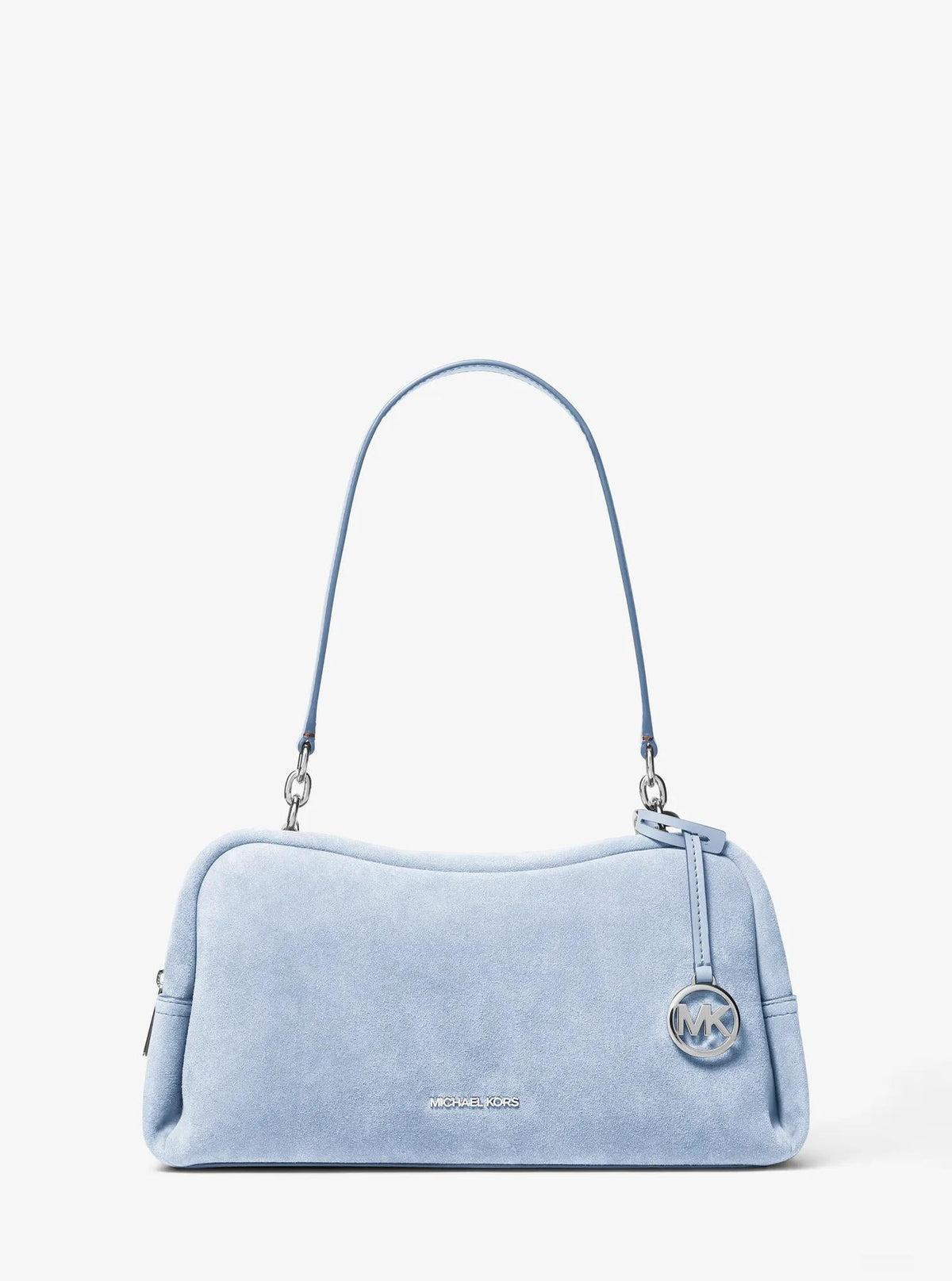 Bolso de hombro de gamuza
