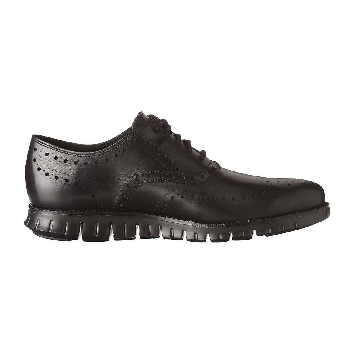 Zapatos de cordones de hombre color negro