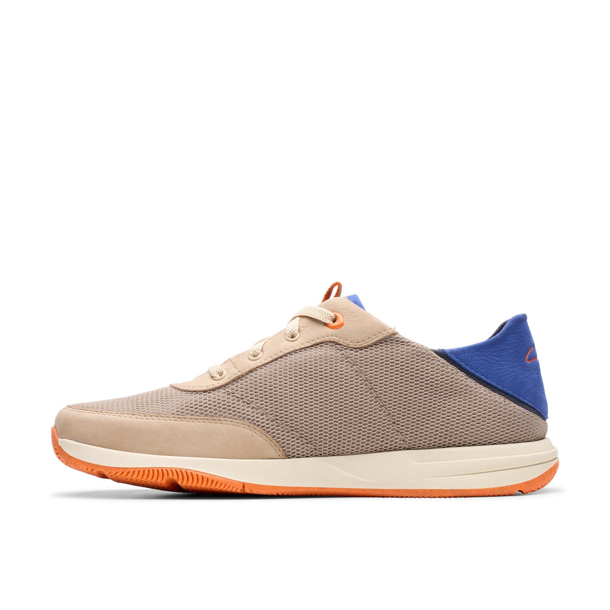 Calzado de nobuk color beige