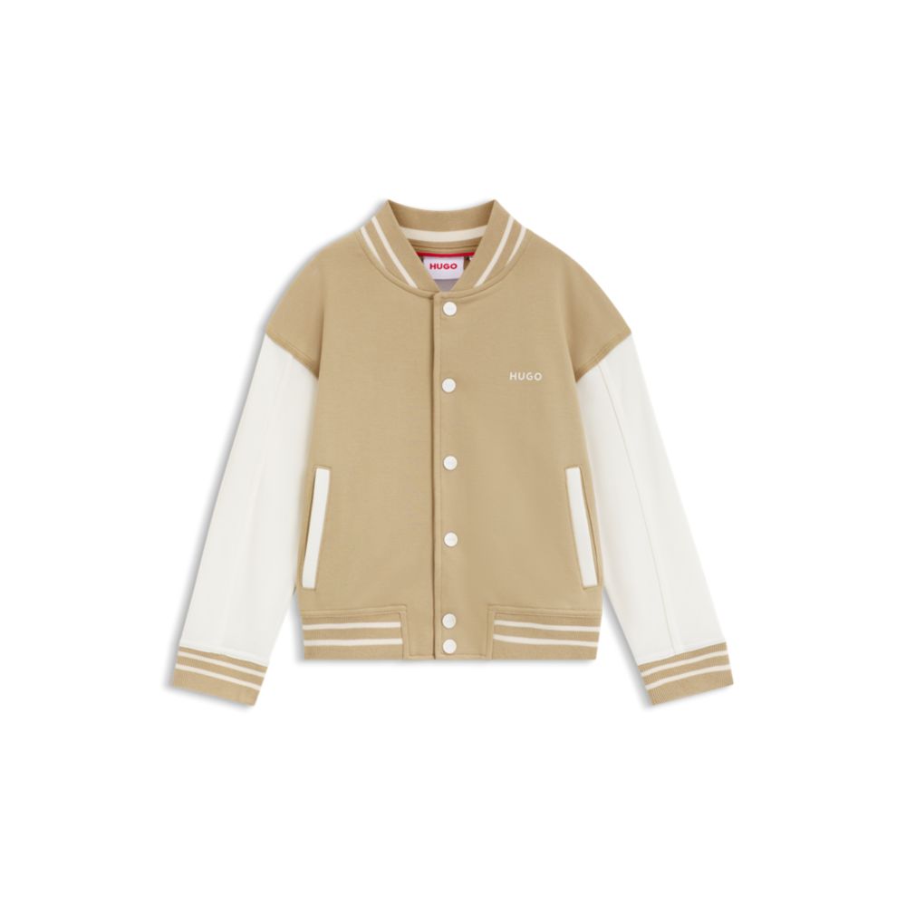 Chaqueta infantil de mezcla de algodón
