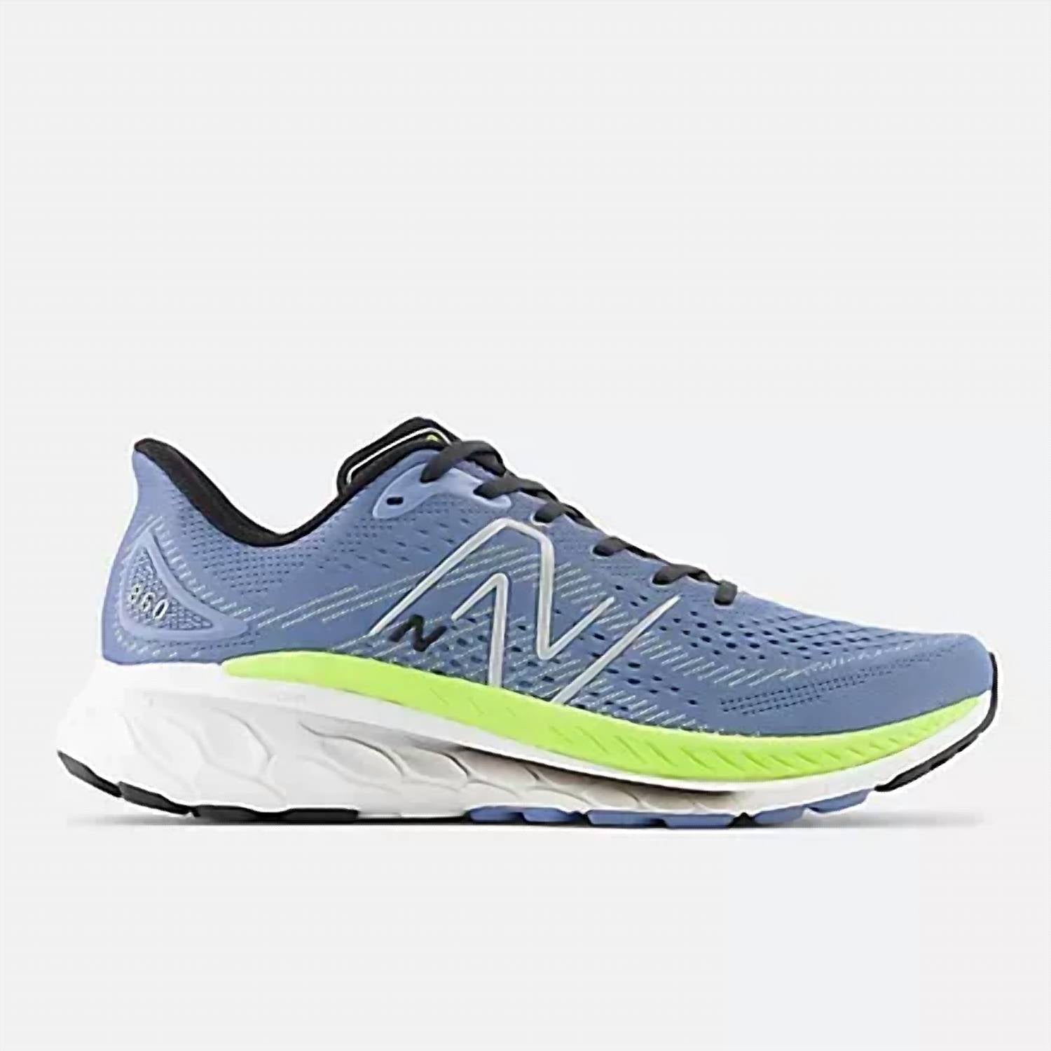 Tenis para correr de hombre color azul y verde