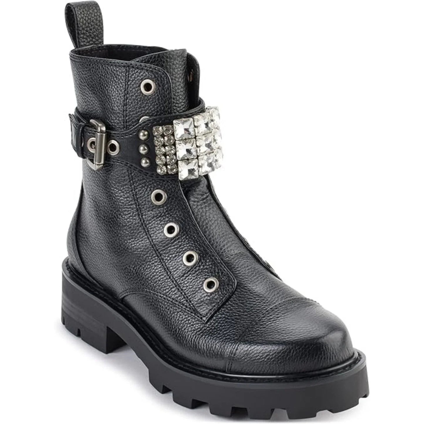 Botas de mujer de cuero color negro