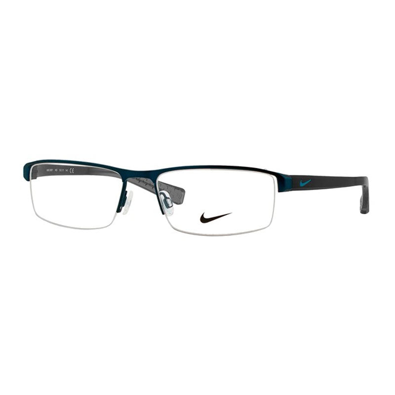 Gafas de satén 55 mm color azul marino y azul