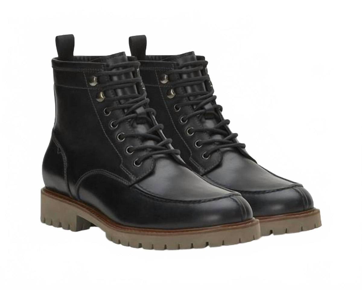 Botas de hombre color negro