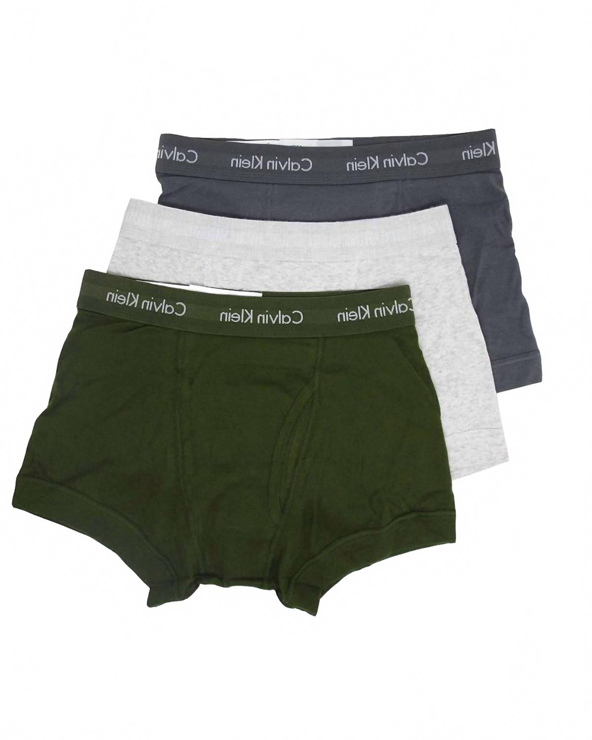 Bóxer de hombre (3 unidades) color verde