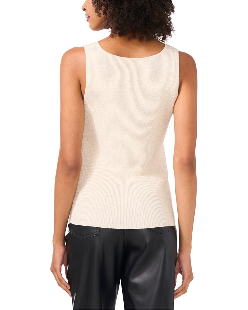 Camiseta sin mangas con tejido acanalado