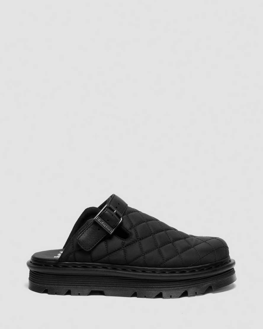 Zapatos destalonados de lona con plataforma