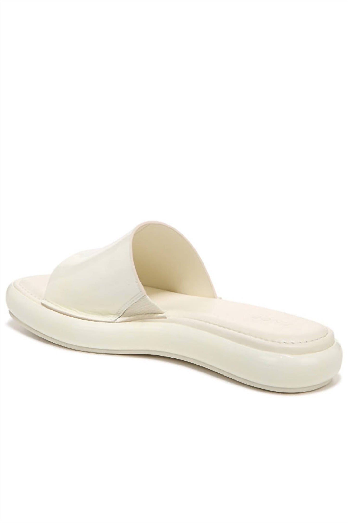 Sandalias con plataforma color crema