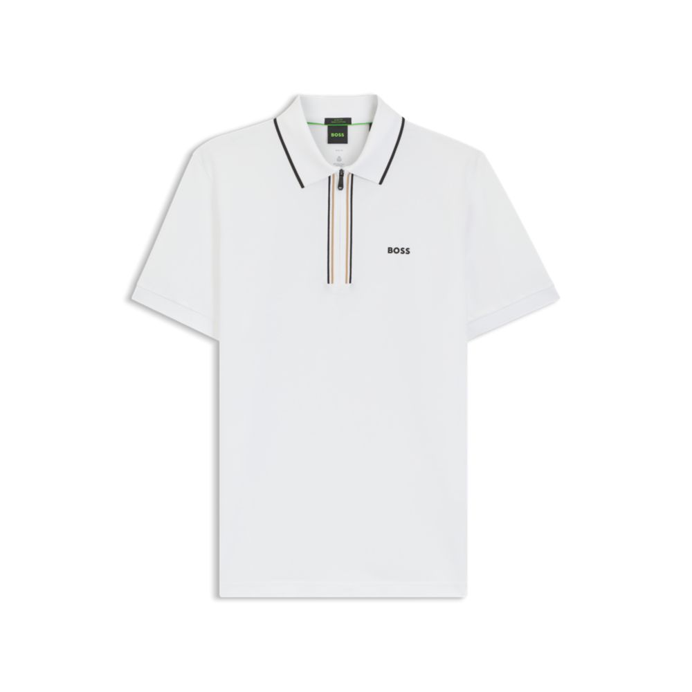 Polo de algodón de corte ajustado