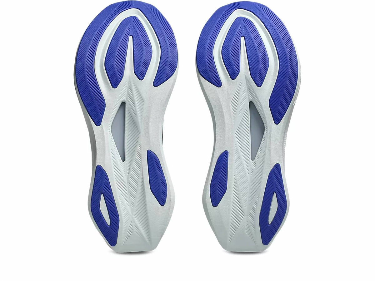 Tenis para correr de hombre color azul y gris