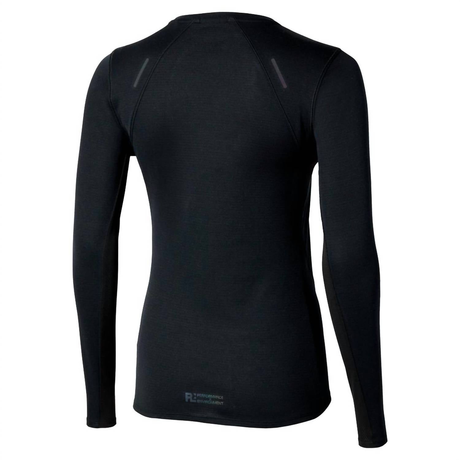Camiseta de mujer de manga larga color negro
