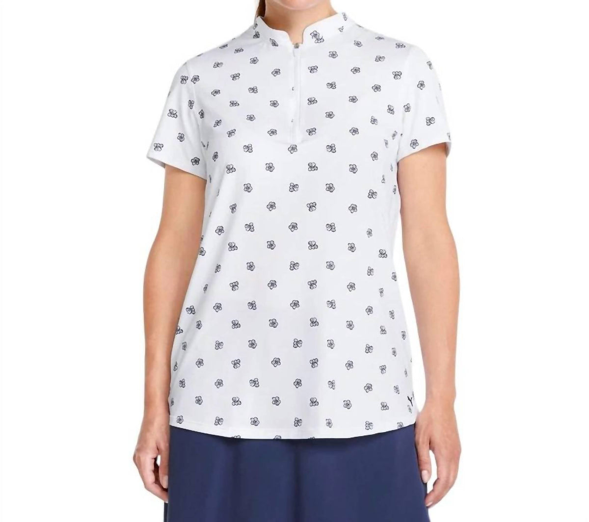 Polo color blanco