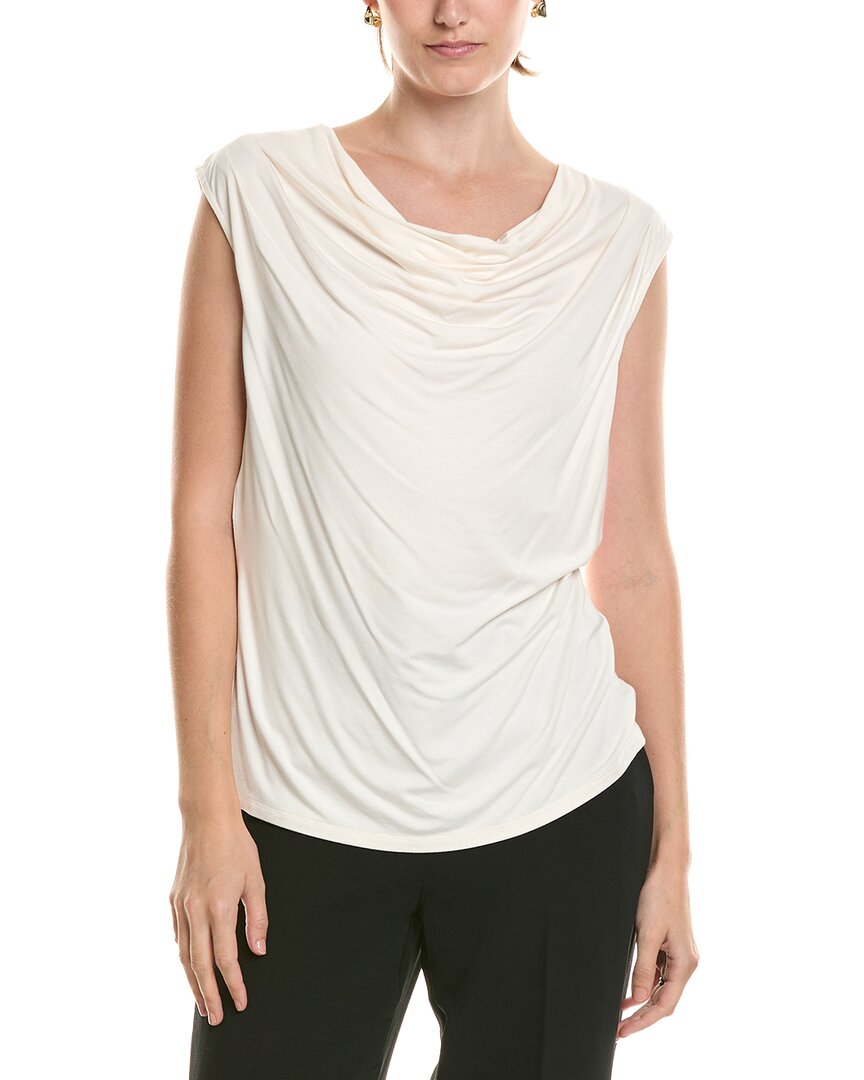 Top con pliegues