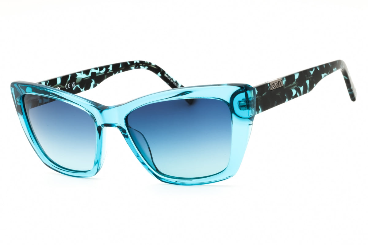 Gafas color azul y turquesa