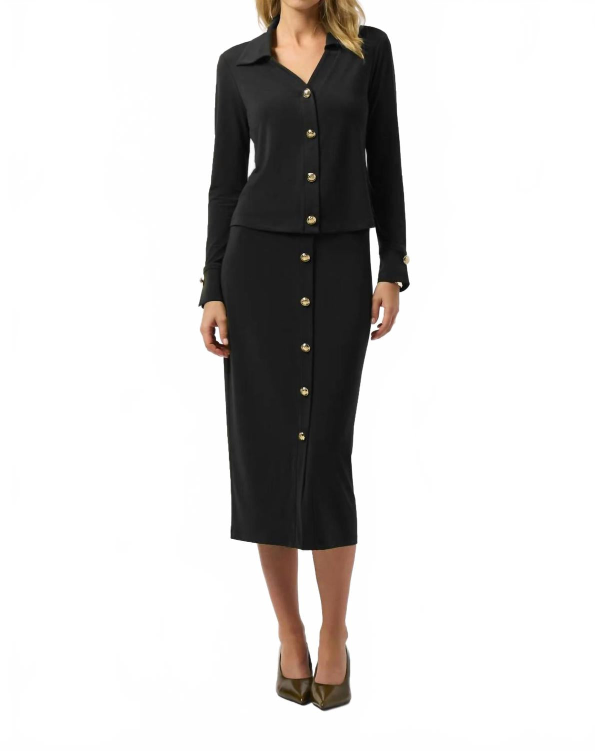 Falda color negro