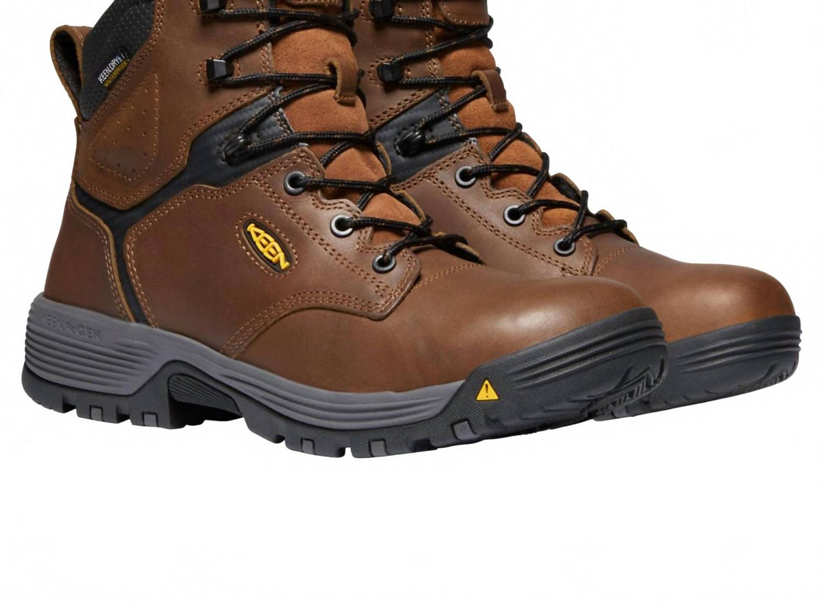 Botas de hombre impermeables color negro y café