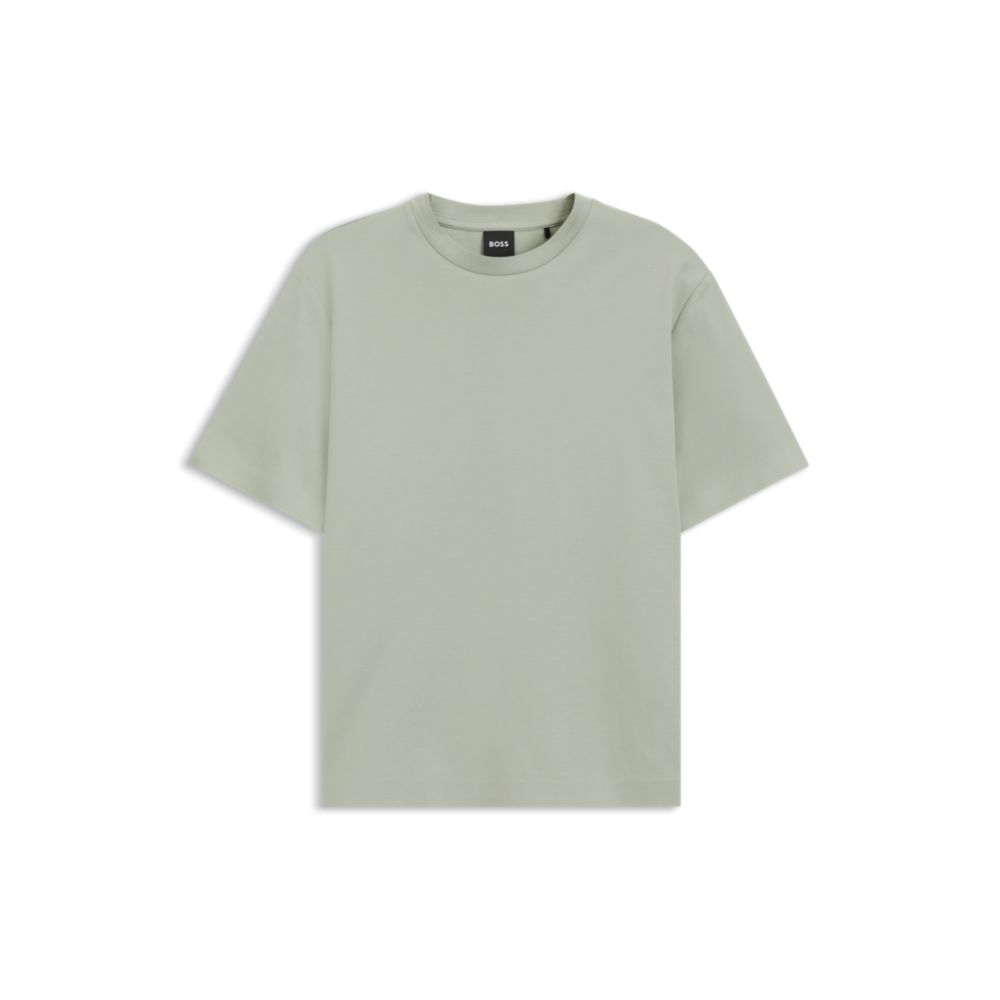 Camiseta de algodón de corte amplio