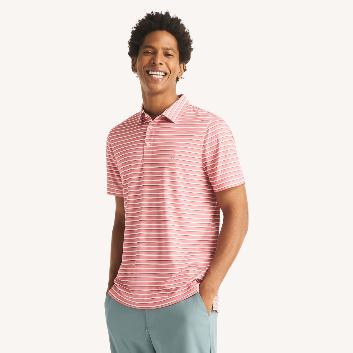 Polo de hombre a rayas