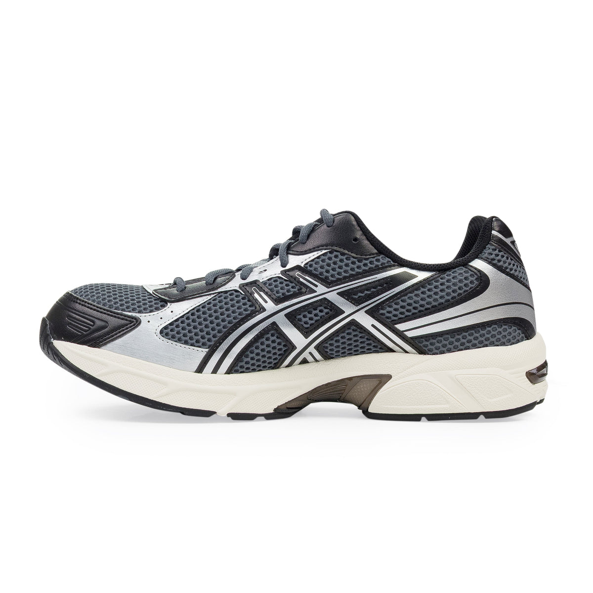 Tenis color negro y gris